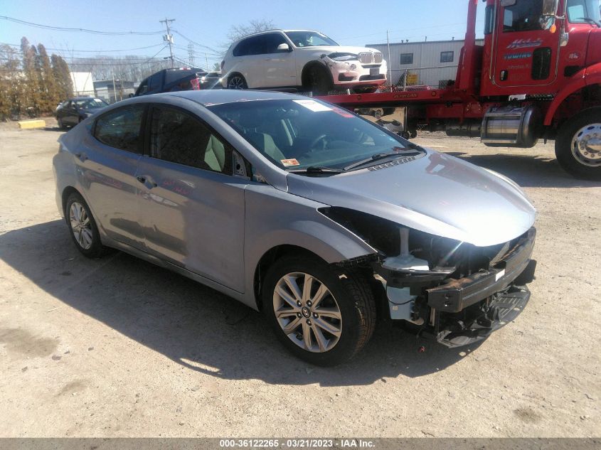 2016 HYUNDAI ELANTRA SE - 5NPDH4AE1GH654093