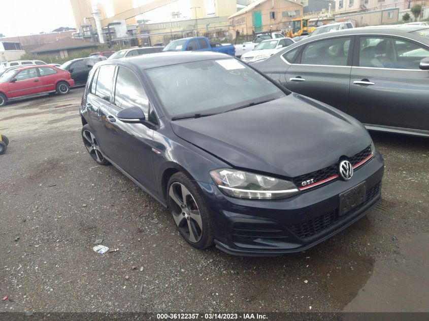 2018 VOLKSWAGEN GOLF GTI S/SE/AUTOBAHN - 3VW447AU4JM279545