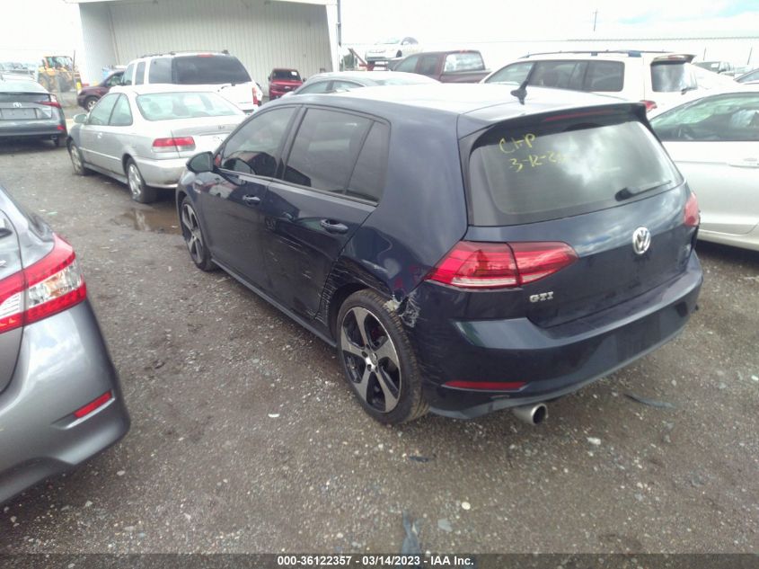 2018 VOLKSWAGEN GOLF GTI S/SE/AUTOBAHN - 3VW447AU4JM279545