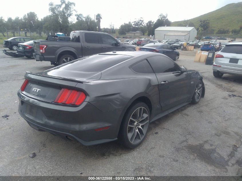 2017 FORD MUSTANG GT - 1FA6P8CF5H5257194