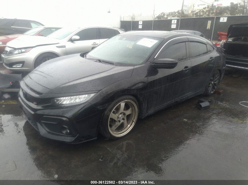 2020 HONDA CIVIC SI SEDAN - 2HGFC1E56LH705916