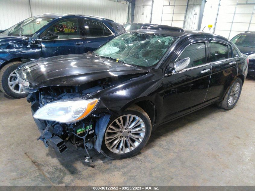 2013 CHRYSLER 200 LIMITED - 1C3CCBCGXDN687249