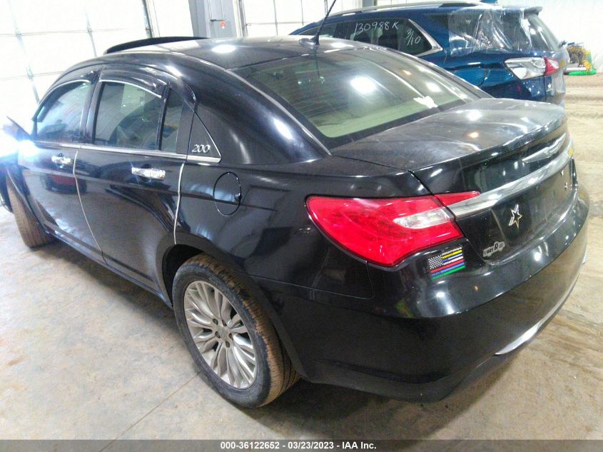 2013 CHRYSLER 200 LIMITED - 1C3CCBCGXDN687249