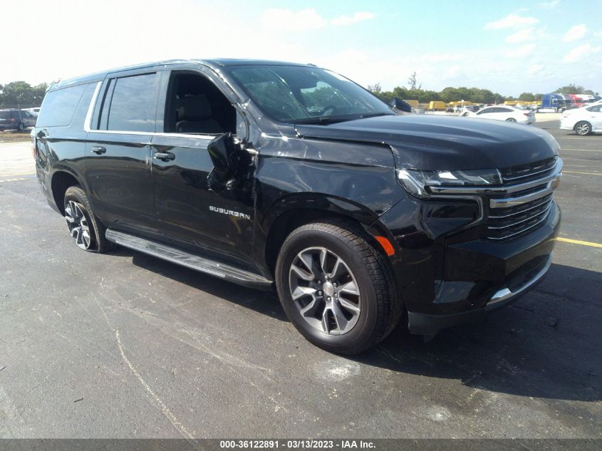 2021 CHEVROLET SUBURBAN LT - 1GNSCCKD6MR148938