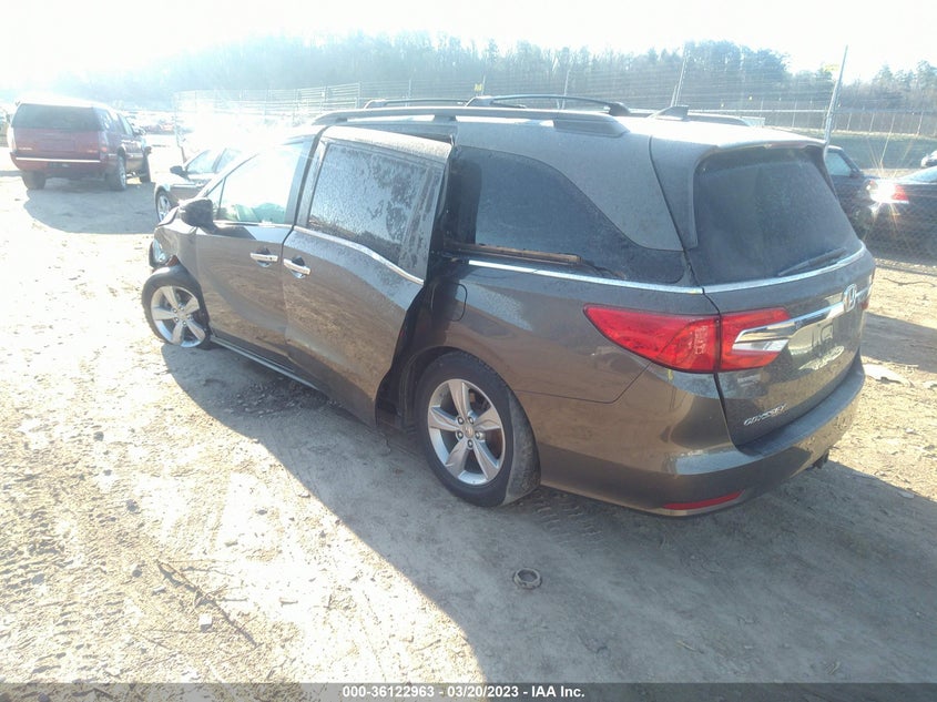 VIN 5FNRL6H79KB000540 2019 HONDA ODYSSEY EX-L