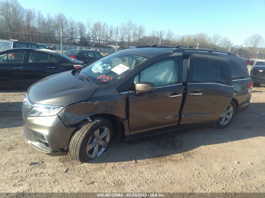 VIN 5FNRL6H79KB000540 2019 HONDA ODYSSEY EX-L