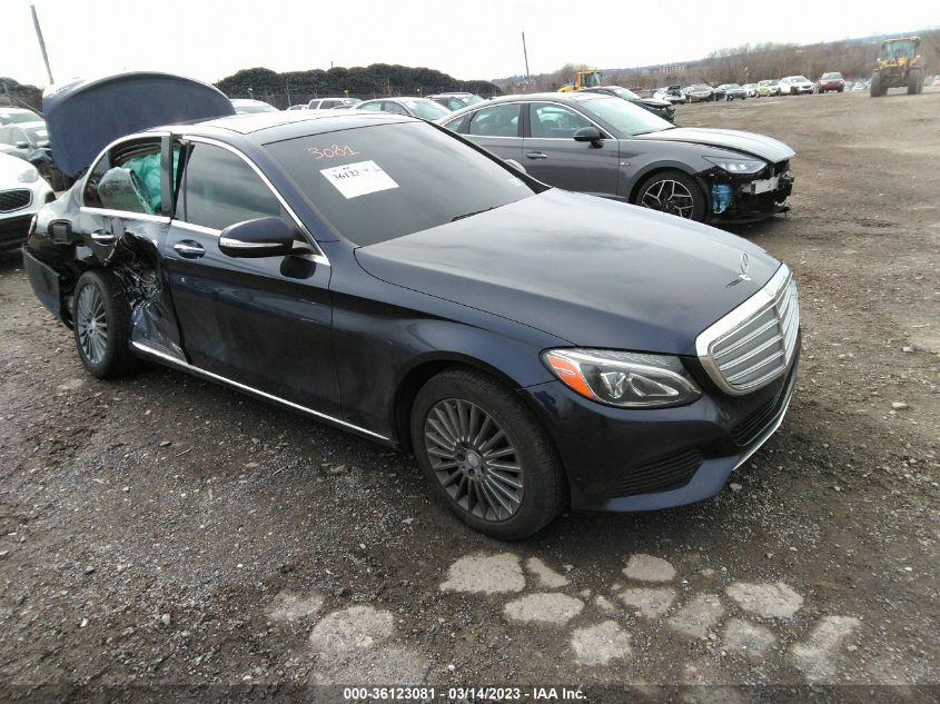 55SWF4KB5FU024317 2015 MERCEDES-BENZ C-CLASS, photo no. 1