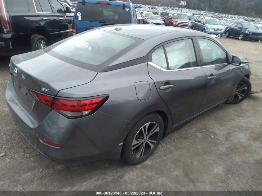 2021 NISSAN SENTRA SV - 3N1AB8CV3MY206495