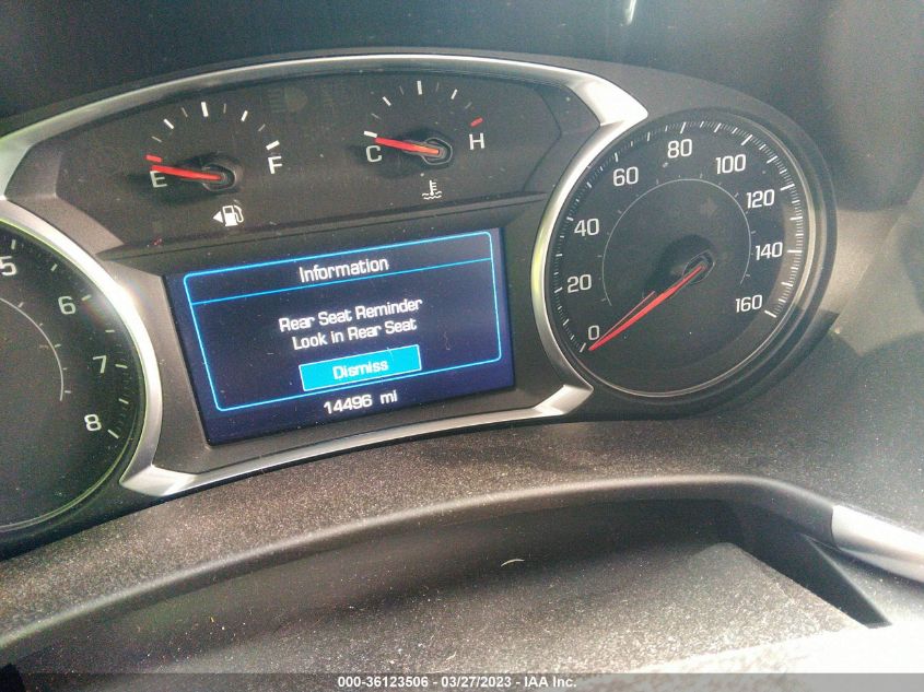 2022 CHEVROLET EQUINOX LT - 3GNAXUEV9NL161377