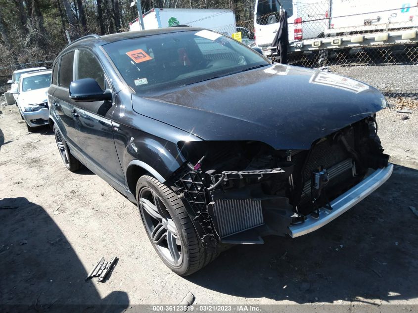 2013 AUDI Q7 3.0L TDI PRESTIGE - WA1WMBFE3DD005747