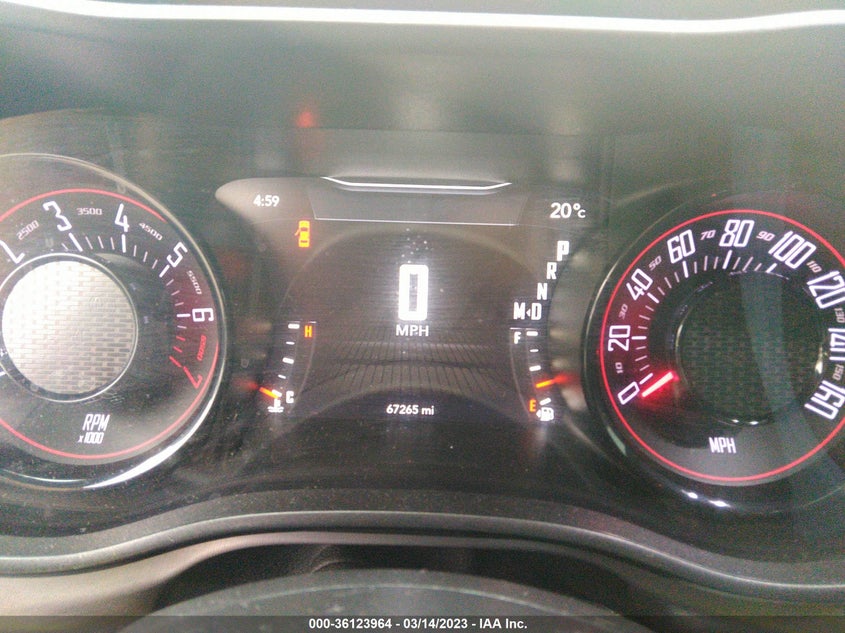 VIN 2C3CDZAG9KH508942 2019 DODGE CHALLENGER SXT