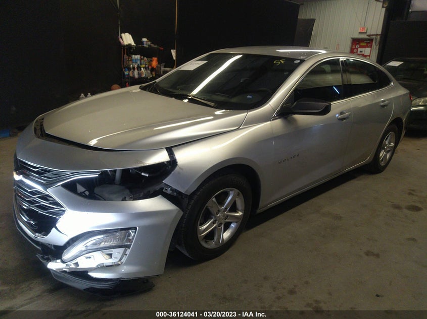 VIN 1G1ZB5ST8KF182903 2019 CHEVROLET MALIBU LS