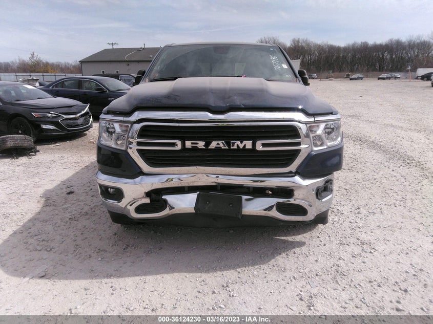 VIN 1C6RRFFG5KN767196 2019 RAM 1500 BIG HORN/LONE STAR