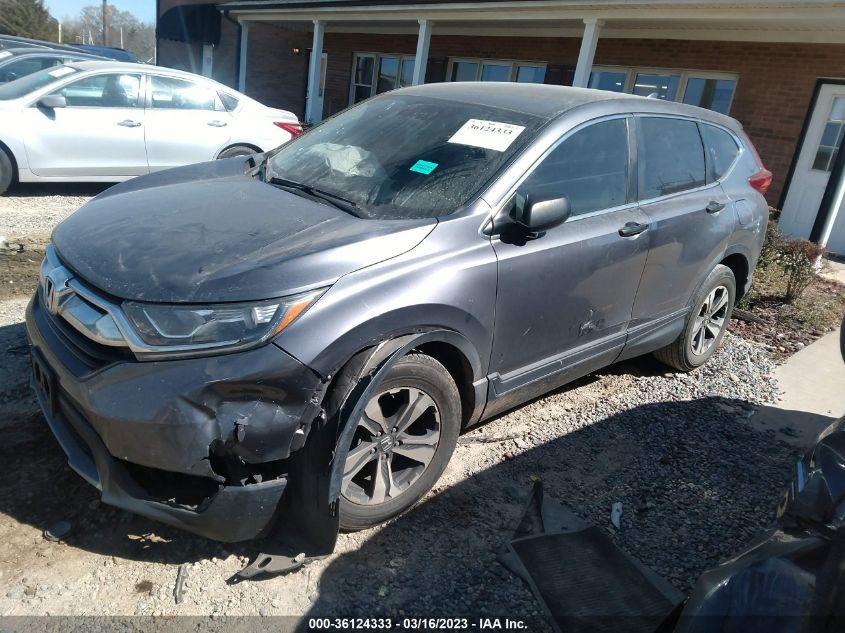 2017 HONDA CR-V LX - 5J6RW5H34HL005403