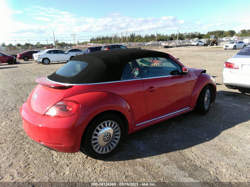 2013 VOLKSWAGEN BEETLE CONVERTIBLE 2.5L 3VW5P7AT4DM822612