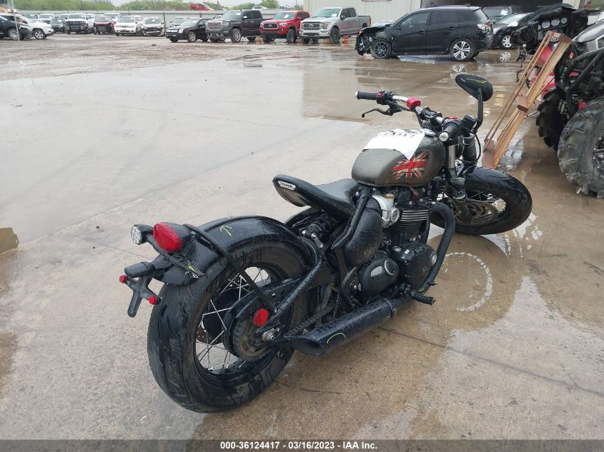 2020 TRIUMPH MOTORCYCLE BONNEVILLE BOBBER BLACK - SMTD53HL0LT991255