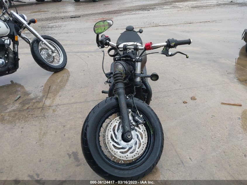 2020 TRIUMPH MOTORCYCLE BONNEVILLE BOBBER BLACK - SMTD53HL0LT991255