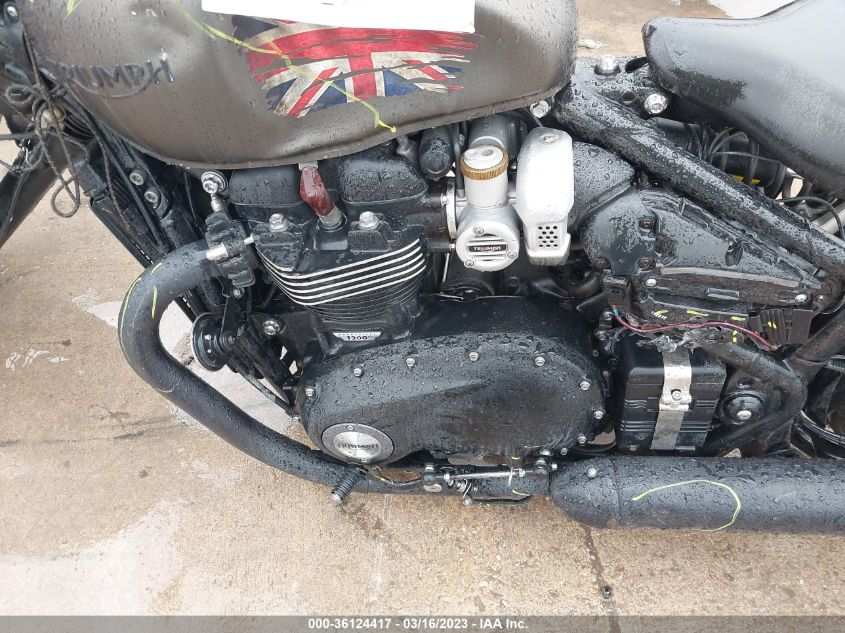 2020 TRIUMPH MOTORCYCLE BONNEVILLE BOBBER BLACK - SMTD53HL0LT991255