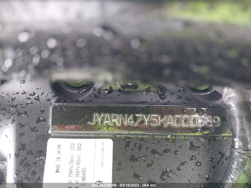 2017 YAMAHA XSR900 C JYARN47Y5HA000539