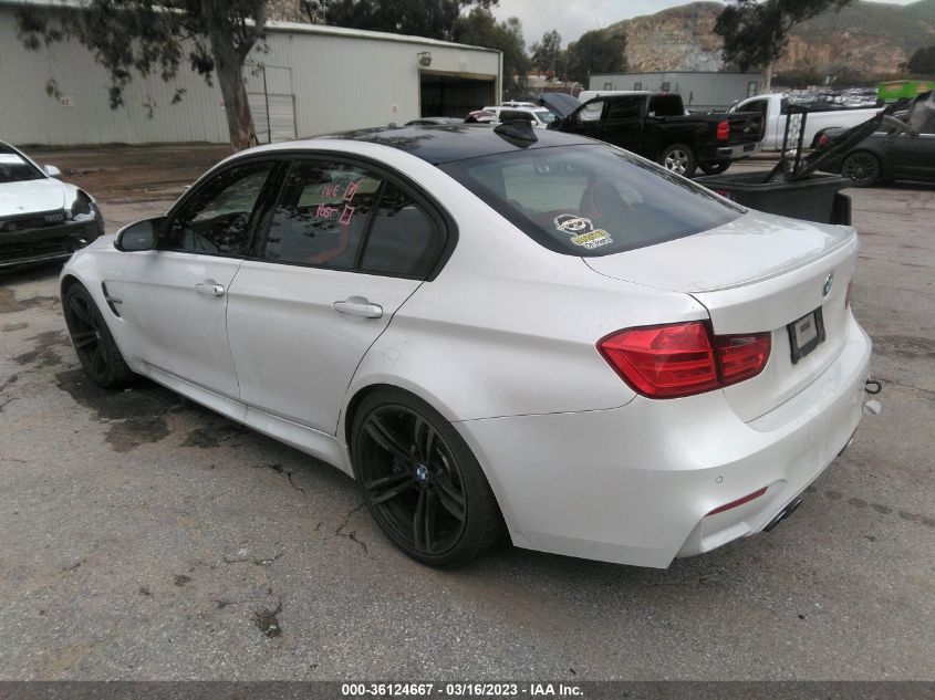 2015 BMW M3 - WBS3C9C57FP805177