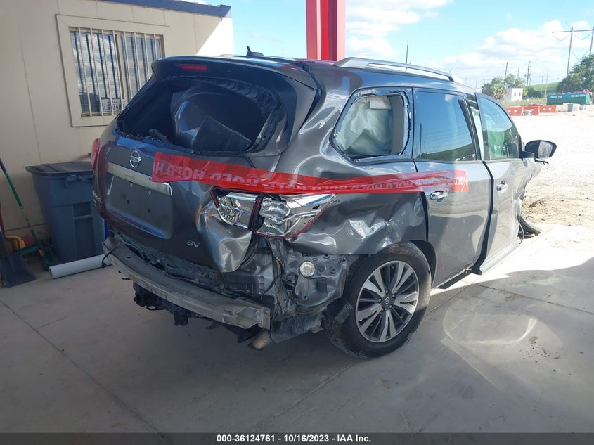 VIN 5N1DR2MN7HC650006 2017 NISSAN PATHFINDER SV