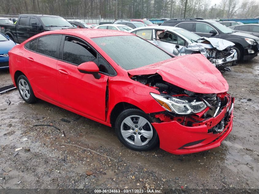 2018 CHEVROLET CRUZE LS - 1G1BC5SM6J7231192