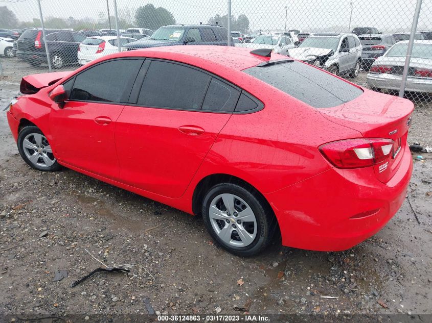 2018 CHEVROLET CRUZE LS - 1G1BC5SM6J7231192