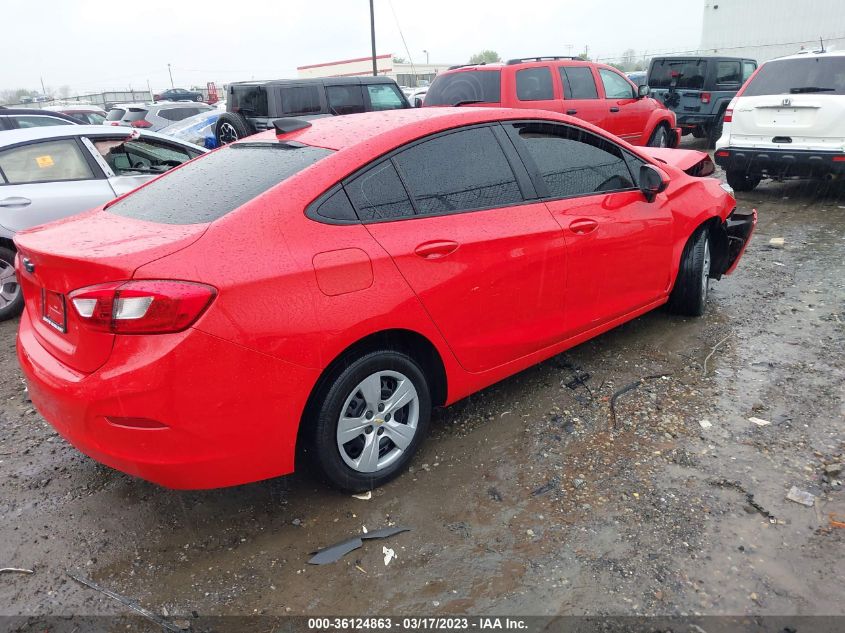 2018 CHEVROLET CRUZE LS - 1G1BC5SM6J7231192