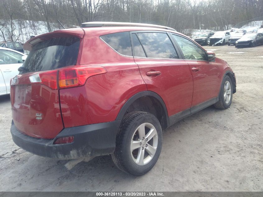 VIN JTMRFREV2DD002605 2013 TOYOTA RAV4 no.4