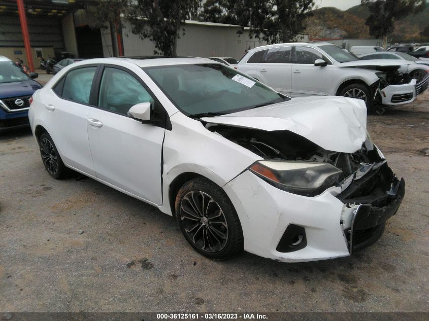 2014 TOYOTA COROLLA L/LE/S/S PLUS/LE PLUS - 5YFBURHE2EP013119