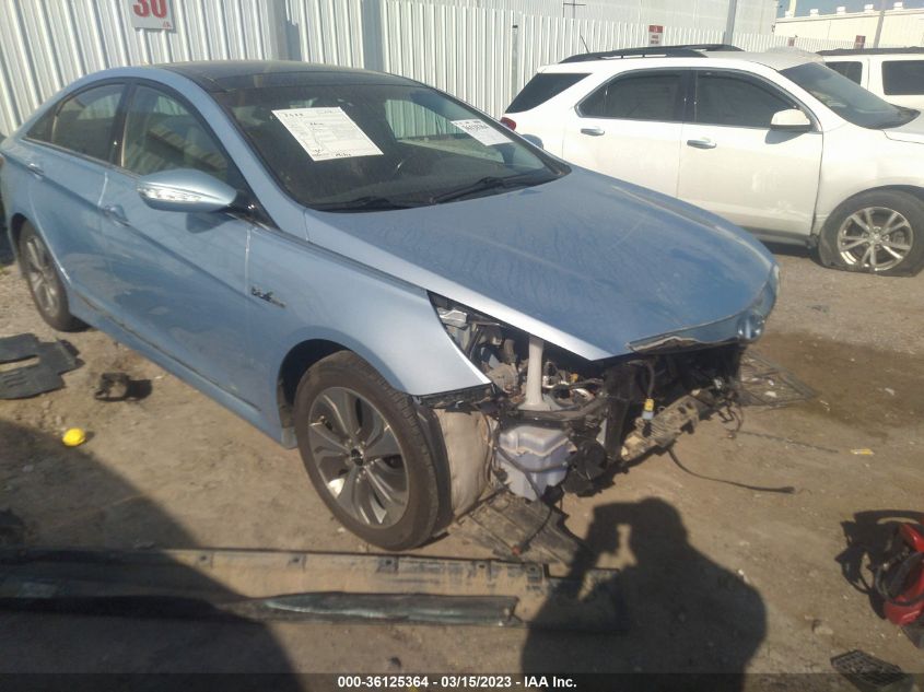 2015 HYUNDAI SONATA HYBRID LIMITED - KMHEC4A45FA122972