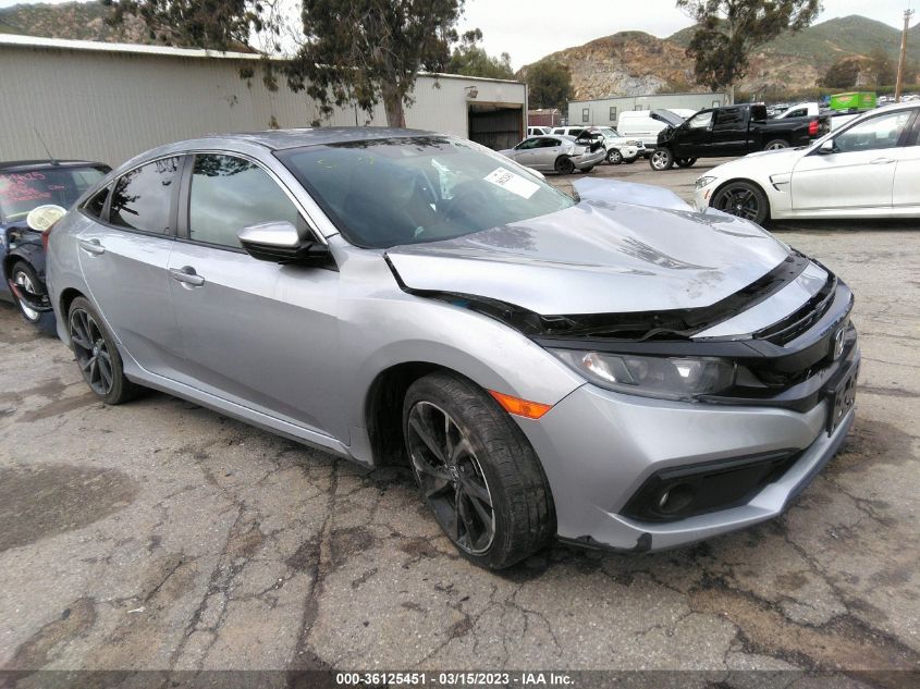 2021 HONDA CIVIC SEDAN SPORT - 2HGFC2F89MH553291