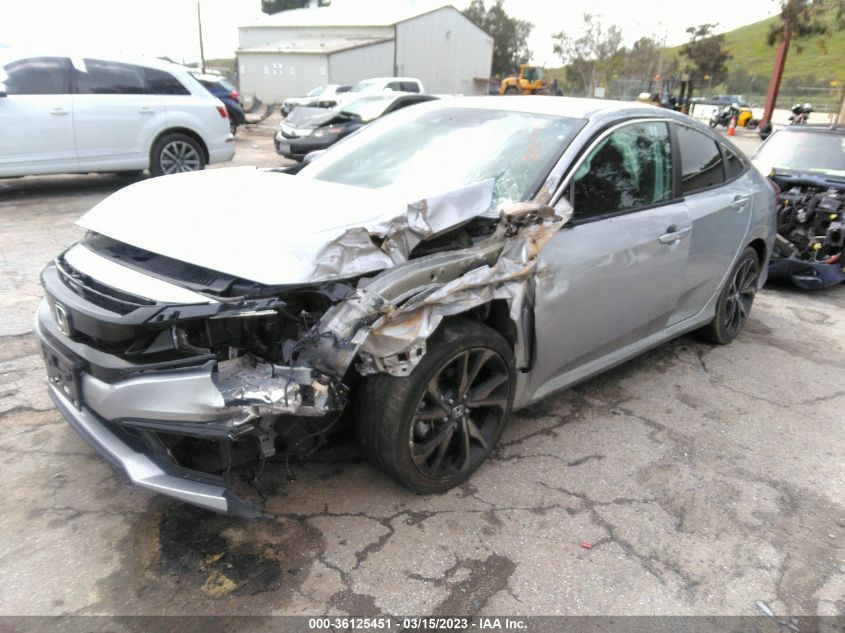 2021 HONDA CIVIC SEDAN SPORT - 2HGFC2F89MH553291