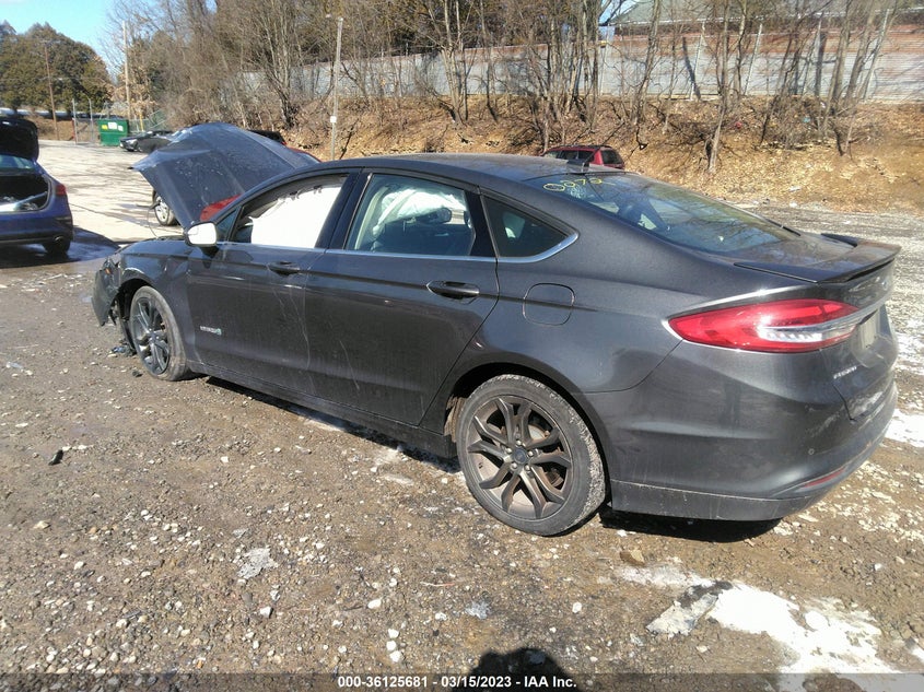 VIN 3FA6P0LU1JR120272 2018 FORD FUSION HYBRID SE
