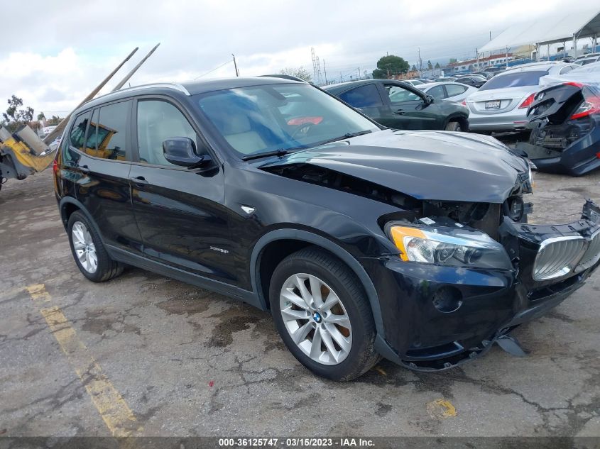 2013 BMW X3 XDRIVE28I - 5UXWX9C52D0D01717