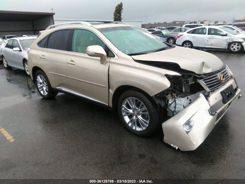 2013 LEXUS RX 450H - JTJBC1BA6D2063199