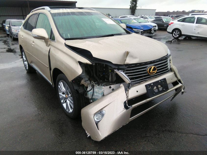 2013 LEXUS RX 450H JTJBC1BA6D2063199