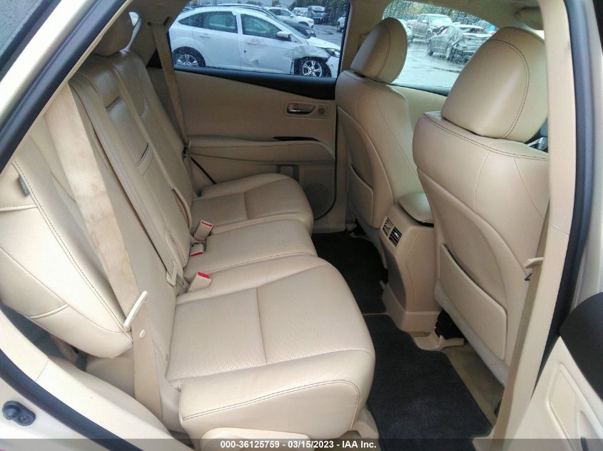 2013 LEXUS RX 450H JTJBC1BA6D2063199