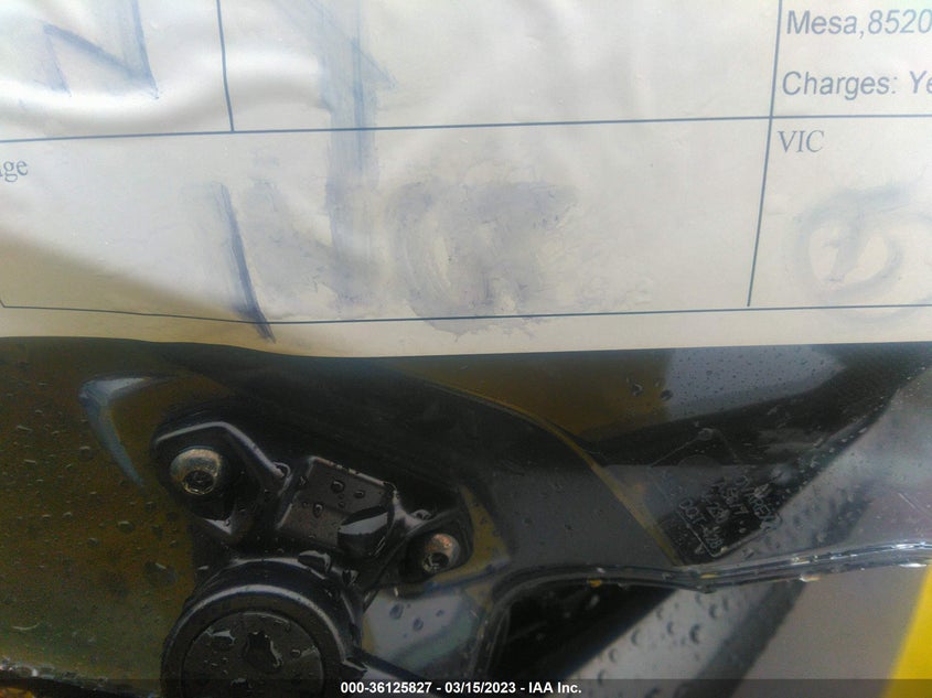 VIN ML5EXER10PDA83908 2023 KAWASAKI EX650 R