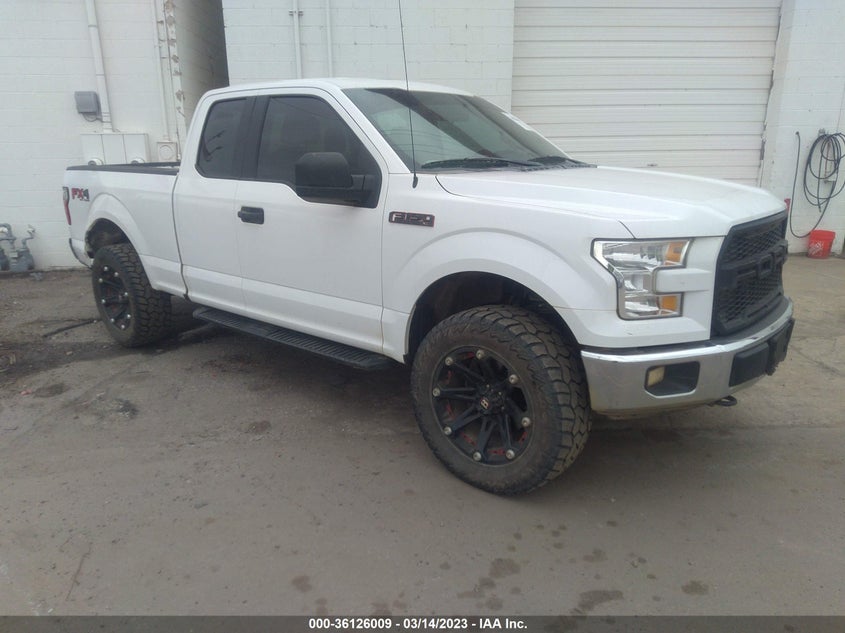 VIN 1FTFX1EF0HKC39704 2017 FORD F-150 XL/XLT/LARIAT