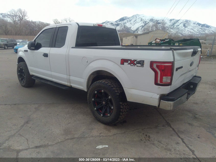 VIN 1FTFX1EF0HKC39704 2017 FORD F-150 XL/XLT/LARIAT