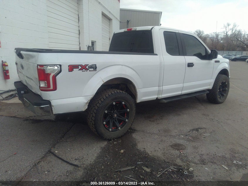VIN 1FTFX1EF0HKC39704 2017 FORD F-150 XL/XLT/LARIAT