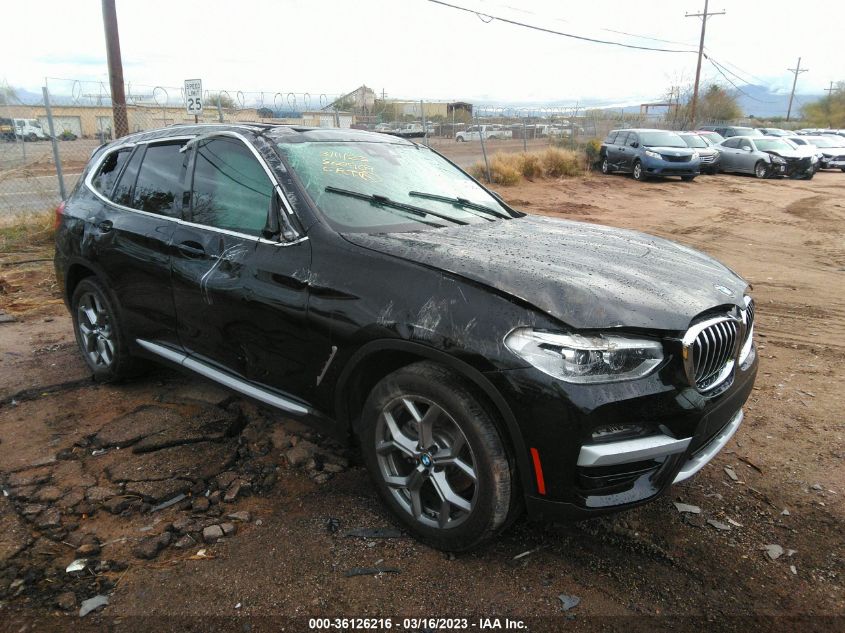 2020 BMW X3 XDRIVE30I - 5UXTY5C00L9B76062
