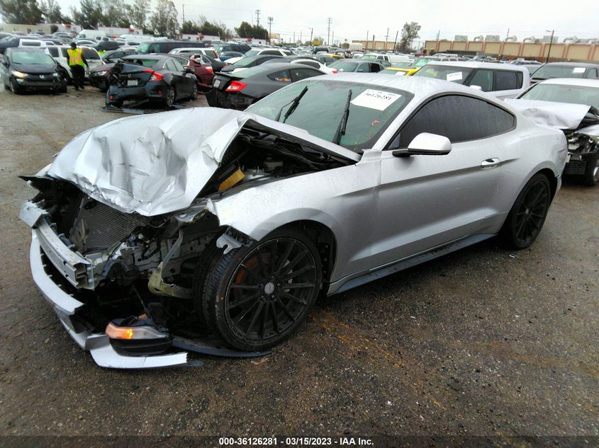VIN 1FA6P8AM7H5210847 2017 FORD MUSTANG V6
