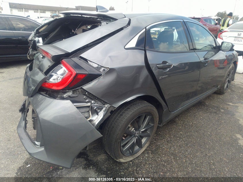 VIN SHHFK7H6XMU408646 2021 HONDA CIVIC HATCHBACK EX