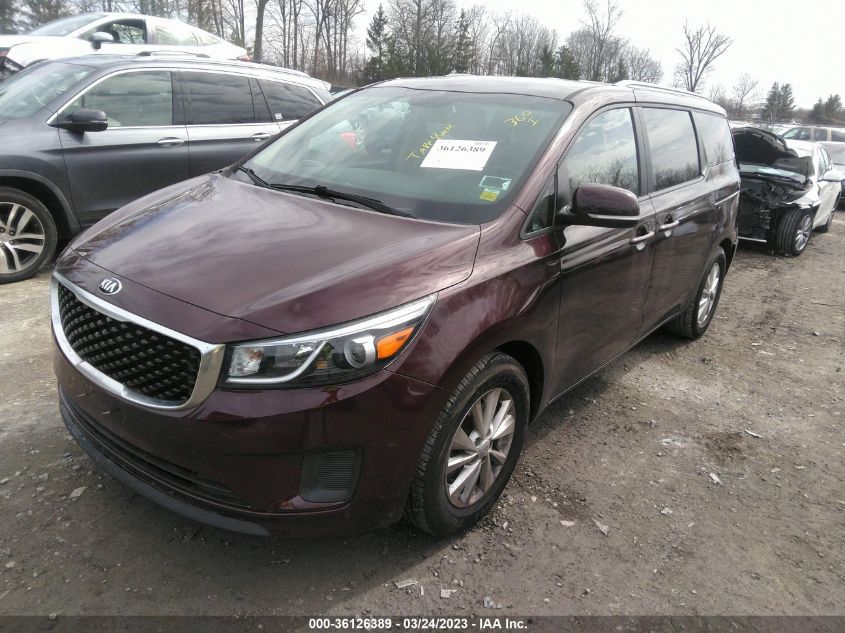 2015 KIA SEDONA LX - KNDMB5C16F6045351