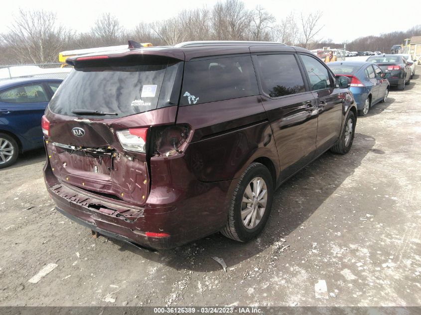 2015 KIA SEDONA LX - KNDMB5C16F6045351
