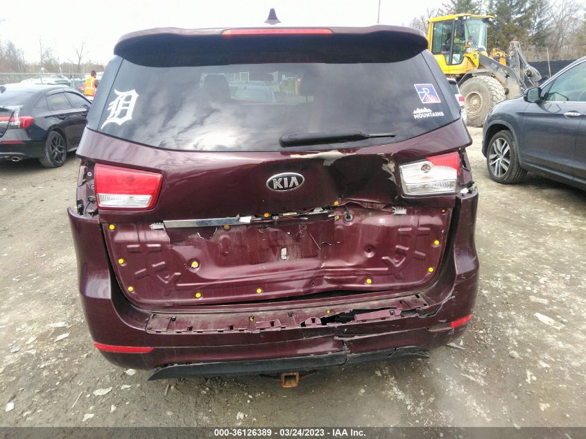 2015 KIA SEDONA LX - KNDMB5C16F6045351
