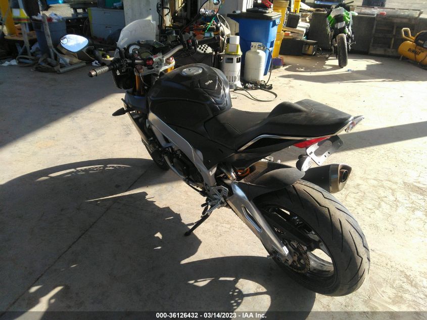 2014 APRILIA TUONO VR4 ZD4TYCA08ES000155
