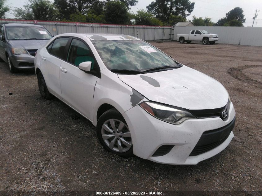 2014 TOYOTA COROLLA L/LE/S/S PLUS/LE PLUS - 5YFBURHE9EP097231